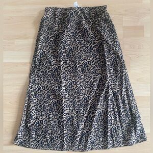 Joe Fresh leopard print skirt - new with tags